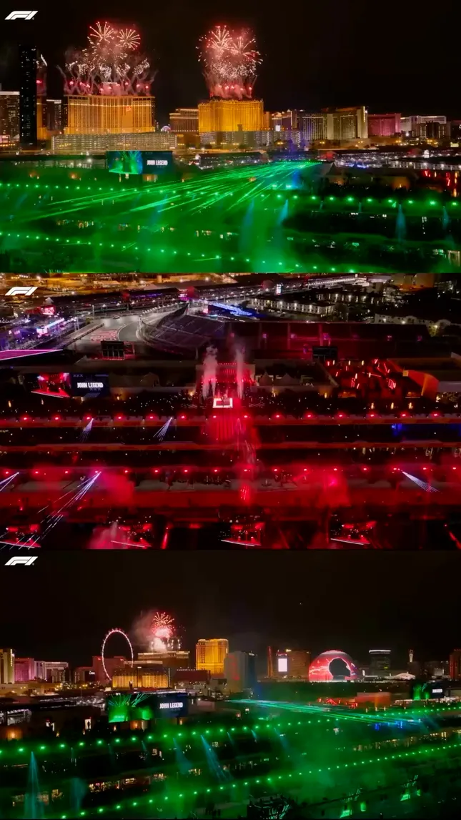Las Vegas Grand Prix Opening Ceremony