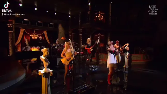 Last Dinner Party X Colbert Show Performance