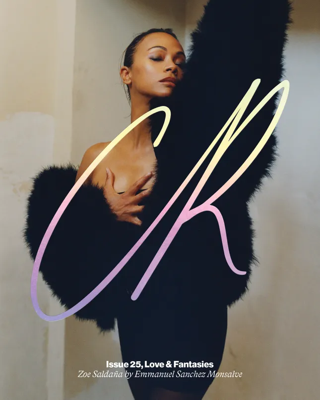 CR Fashion Book / Zoe Saldaña
